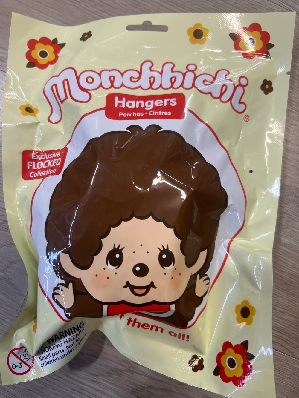 Monchhichi Hangers Plush Character in Brown